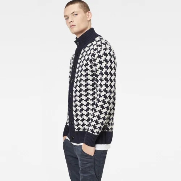 G-Star Raw | Evalak Jacquard Cardigan - Picture 2 of 15